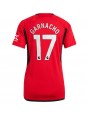 Manchester United Alejandro Garnacho #17 Domácí Dres pro Dámské 2023-24 Krátký Rukáv